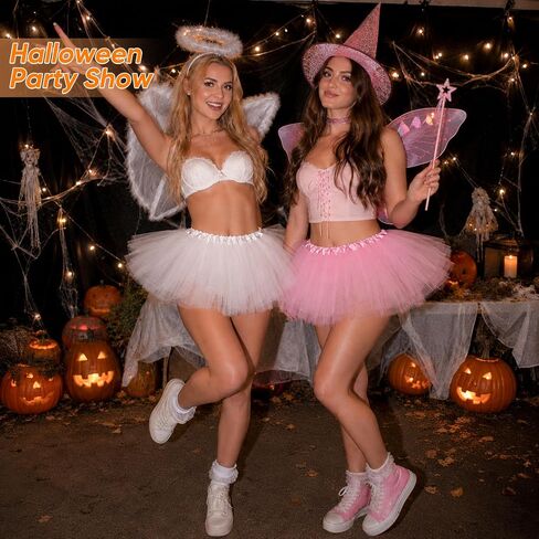Tutus for Women Adult Tutu Tulle Skirts Costumes for Women 5 Layered Womens Tutu Skirts for Girls Teens Halloween in Saudi Arabia