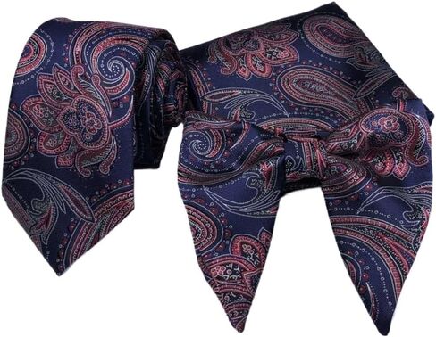 Men Cravats Banquet Ball Suit Men's Tie Square Scarf Bow Formal Three-piece Workwear Business in Saudi Arabia