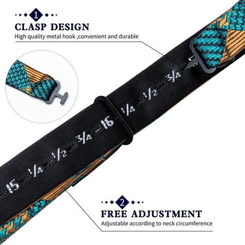 Tie Set Bow Brooch Pin Plaid Wedding Party Bowknot Cravat Gravata Gift in Saudi Arabia