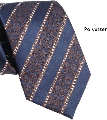Red Men's Striped Tie Business Formal Banquet Sui Hand Tied Stripe in Kuwait