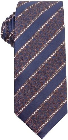 Red Men's Striped Tie Business Formal Banquet Sui Hand Tied Stripe in Kuwait