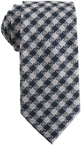 Small Checkered Cashew Flower Business Tie Men's Yarn-dyed Retro Shirt Suit Accessories in Kuwait