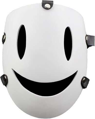 Halloween Cosplay High-Rise Invasion Tenku Shinpan White Smile Party Resin Bar Costume Mask in Saudi Arabia