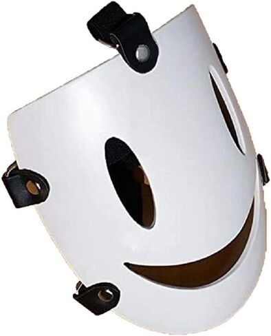 Halloween Cosplay High-Rise Invasion Tenku Shinpan White Smile Party Resin Bar Costume Mask in Saudi Arabia