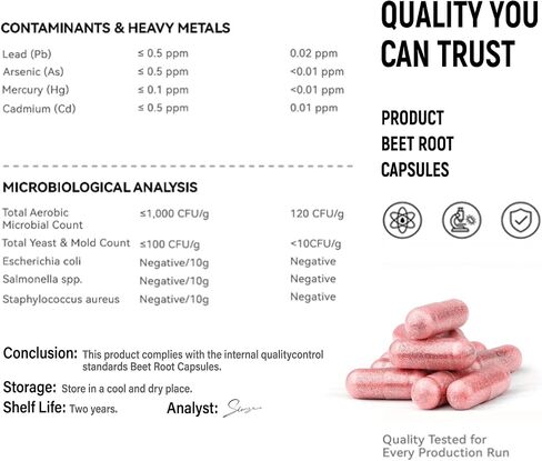 (120 Counts) Beet Root Capsules | with L-Arginine,L-Citrulline CoQ10, Turmeric, Hawthorn Berry | Nitric Oxide Supplement | 60 Days Supply in Saudi Arabia