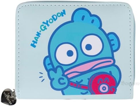 Bandal & Neoul Hangyodon's Bi-Fold Wallet with Coin Pouch - Officially Licensed in Kuwait