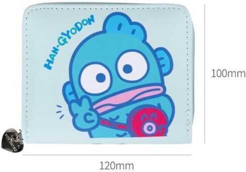 Bandal & Neoul Hangyodon's Bi-Fold Wallet with Coin Pouch - Officially Licensed in Kuwait