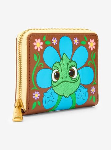 Loungefly Disney Tangled Pascal Flower Zip Wallet — BoxLunch Exclusive MULTI NONE in Kuwait