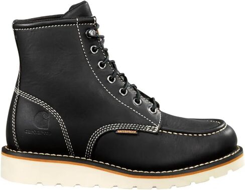 Carhartt 6" Waterproof Moc Toe Boots for Women - Premium Rugged Leather, Goodyear Welt, Insite Tech Comfort Footbed, and Dual-Density Rubber Outsole in Saudi Arabia