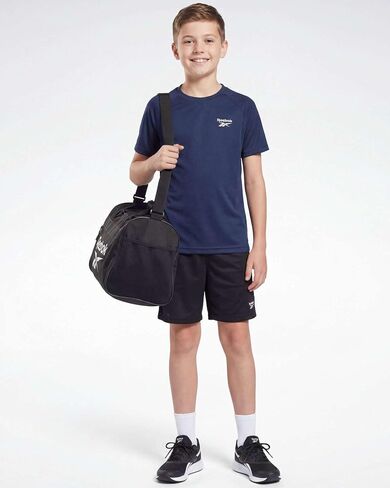 Reebok 4 Pack: Boys' Mesh Short Sleeve Crew Neck T-Shirt - Athletic Misture Wicking Tops for Teens Kids & Youth in Kuwait