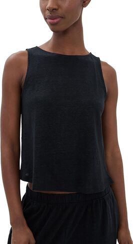 Eberjey womens Organic Linen Crop Tank in Saudi Arabia