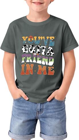 Boys You've Got A Friend in Me Shirt Magical Tshirt for Kids Cute Magic Tees Toddler Holiday Family Vacation Tops in Saudi Arabia