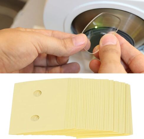 Lens Edging Sticker, 500PCS Double Sided Blocking Stickers, Non Slip Adhesive Tape for Eyeglass Polishing and Lens Processing in Kuwait