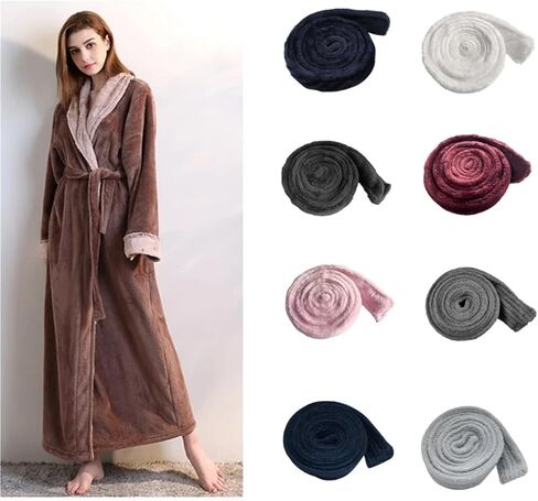 Trench Coat Belt Hotel Bathrobe Belt Tie Flannel Robe Bath Replacement Fleece in Saudi Arabia
