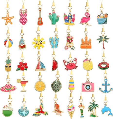 AUGSUN 36Pcs Patriotic Ornaments for Small Tree 4th of July Mini Tree Decorations 1 Inch Metal Red White Blue Flag Hanging Ornaments for Memorial Day Independence Day Tree Shelf Decor in Saudi Arabia