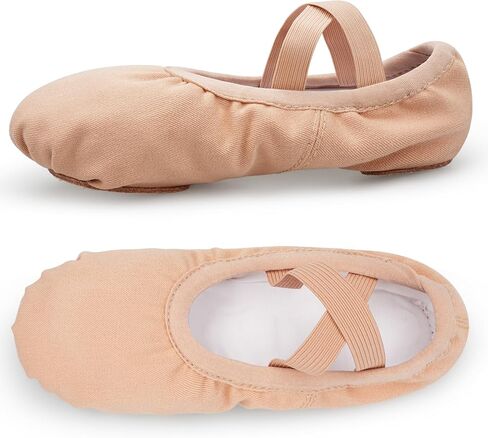 STELLE Ballet Shoes for Women Highly Stretch Canvas Dance Slipper Yoga Shoes for Girls/Adults in Kuwait