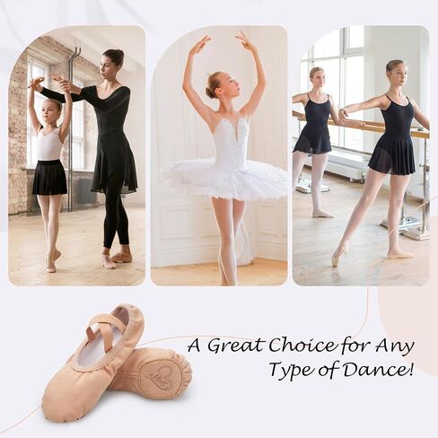 STELLE Ballet Shoes for Women Highly Stretch Canvas Dance Slipper Yoga Shoes for Girls/Adults in Kuwait