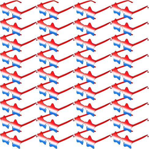 12/20/36 Pack Independence Day Heart/Star Patriotic Sunglasses, 4th of July Glasses for Women Men Party Accessories in Kuwait
