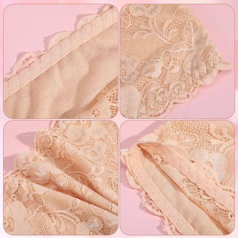 3Pcs Lace Bandeau for Women Modesty Panel Cleavage Cover 3 Colours Lace Tube Top Cleavage Cover Up for Low Neckline, Strapless Bra Bandeau Top Chest Wrap in Saudi Arabia