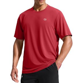 G Gradual Men's Sun Protection Swim Shirt UPF 50+ Rash Guard Short Sleeve Quick Dry Water Hiking Workout Shirts for Men in Kuwait