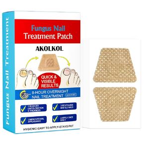 Toenail Fungus Treatment Extra Strength, 60 PCS Nail Repair Patches for Overnight, 8-Hour Fungal Nail Patches Renewal for Men and Women, Nail Fungus Treatments Patches Non-Falling Off Design in Saudi Arabia