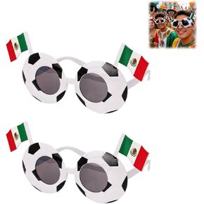 2026 Summer Soccer Event Flag Sunglasses, Funny Party Glasses for Patriotic Sports Fans, Comfortable and Lightweight in Saudi Arabia
