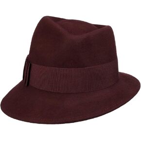 Lierys Asym Felt Hat Grosgrain Ribbon Made in Italy Women Summer Winter in Saudi Arabia