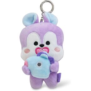 LINE FRIENDS Official BT21 BASIC Small Plush Keychain - MANG with Mask, Plush Keychain, Animal Keyring, Keychains Cute, Llaveros de Peluche, Kpop Merch in Kuwait
