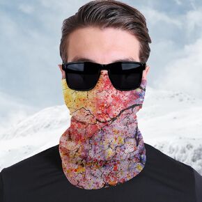 Tiger Pattern Multi-Purpose Neck Gaiter Cooling Breathable Headband for Outdoor Sports Running Cycling in Kuwait