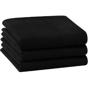 Black Handkerchiefs for Men, Luxury Men’s Handkerchiefs for Funeral Daily, Thick Hankies for Men, 17 * 17" in Saudi Arabia
