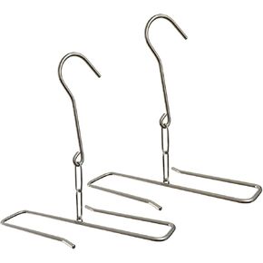2Pack Wader Hangers for Boot, Stainless Steel Boot Hangers for Drying Fishing Hunting Waders, Tall Boots, Boot Drying and Storage Drying for Room, Outdoor or Garage Boot Rack in Saudi Arabia