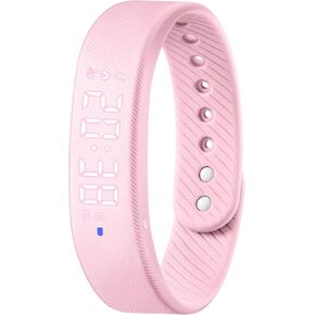 Kids Fitness Tracker Watch with Pedometer - No App Required, Outdoor Sport Digital Watch for Boys & Girls Ages 5-13 with Vibration Alarm, Stopwatch, Birthday Gift Idea for Teen in Kuwait