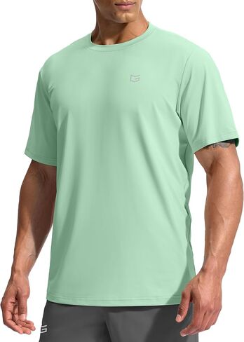 G Gradual Men's Sun Protection Swim Shirt UPF 50+ Rash Guard Short Sleeve Quick Dry Water Hiking Workout Shirts for Men in Saudi Arabia