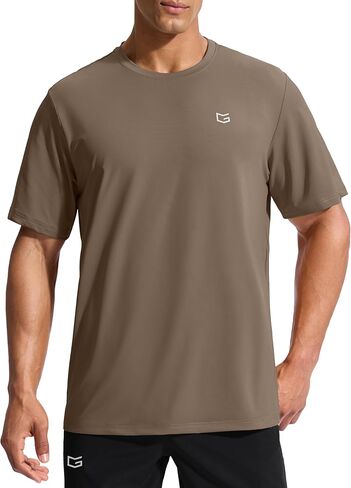 G Gradual Men's Sun Protection Swim Shirt UPF 50+ Rash Guard Short Sleeve Quick Dry Water Hiking Workout Shirts for Men in Saudi Arabia