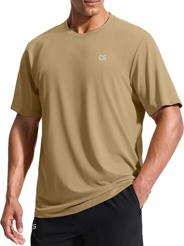 G Gradual Men's Sun Protection Swim Shirt UPF 50+ Rash Guard Short Sleeve Quick Dry Water Hiking Workout Shirts for Men in Saudi Arabia