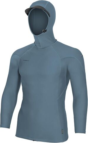 O'NEILL Men's Men's Hyperfreak O'zone Long Sleeve Rashguard with Hood in Kuwait