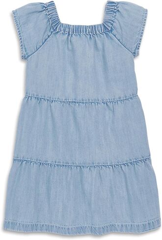 Primary Kids Chambray Picnic Dress in Kuwait