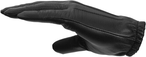 Guardia™ Men's Thin Black Leather Gloves | Precision Tasks, Driving in Saudi Arabia
