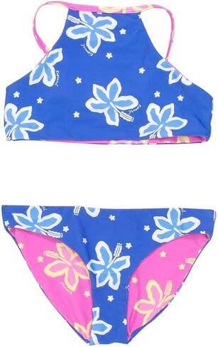 مجموعة بيكيني Rip Curl Tropical Dawn Girls ذو وجهين برقبة عالية in Kuwait