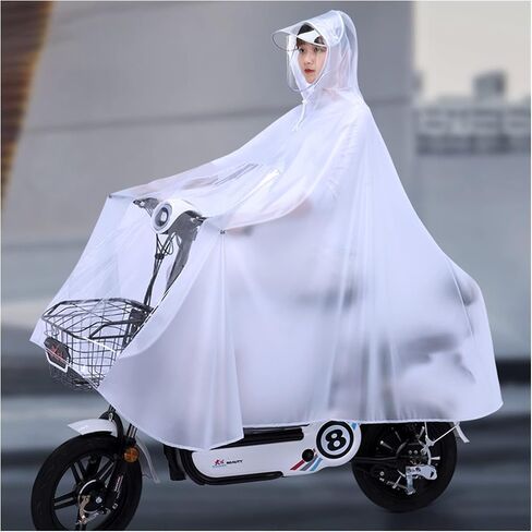مقابض النوافذ، رداء مطر للدورة، معطف مطر نسائي، معطف مطر بغطاء للرأس مع غطاء مرآة، غطاء مطر فردي/مزدوج مقاوم للرياح للجنسين، للدراجة الإلكترونية والدراجة النارية وغطاء المطر in Kuwait