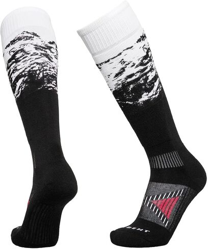Le Bent Sammy Carlson Zero Cushion Pro Series Ski Sock (Men's), Alpine Ash, Large in Saudi Arabia