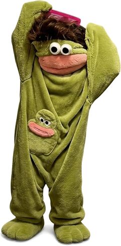 Monster Onesie Adult – Big Mouth Monster Onesie Pajamas, Silly Onesie Costume for Halloween, Parties & Loungewear in Saudi Arabia