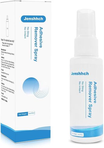 Adhesive Remover Spray, Medical Skin Adhesive Remover, No Sting, Alcohol Free, Colostomy Ostomy Supplies for Stoma Care, Ostomy Patients, Bandage Removal, 1 oz (30ml) in Saudi Arabia