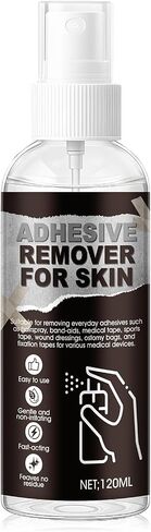 4.06 Oz Medical Adhesive Remover, Skin Adhesive Remover, Adhesive Remover for Skin, Gentle and Non-irritating, Quick-Peeling for Silicone Adhesive, Bandage, Tape and Ostomy Residue in Saudi Arabia