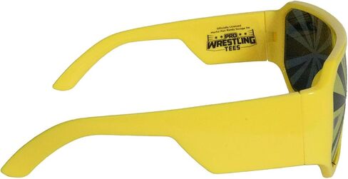 Pro Wrestling Tees Officially Licensed Macho Man Sunglasses - Yellow/Silver Burst in Saudi Arabia