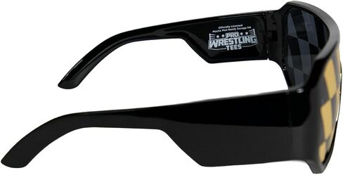 Pro Wrestling Tees Officially Licensed Macho Man Sunglasses - Yellow Checker Flag in Saudi Arabia
