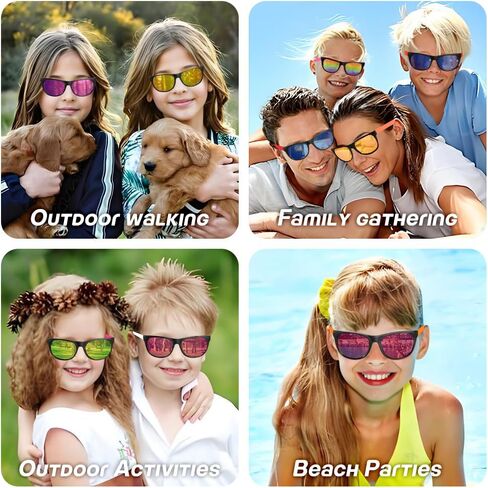 48 Pack Neon Party Sunglasses Bulk, 16 Colors 80's Style Sun Glasses Party Favors for Summer Pool Party Supplies, Carnival, Beach, Classroom Prize, Birthday, Goody Bag Stuffers for Kids Adults in Saudi Arabia