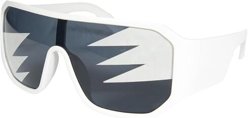 Pro Wrestling Tees Officially Licensed Macho Man Sunglasses - White Spikes in Saudi Arabia