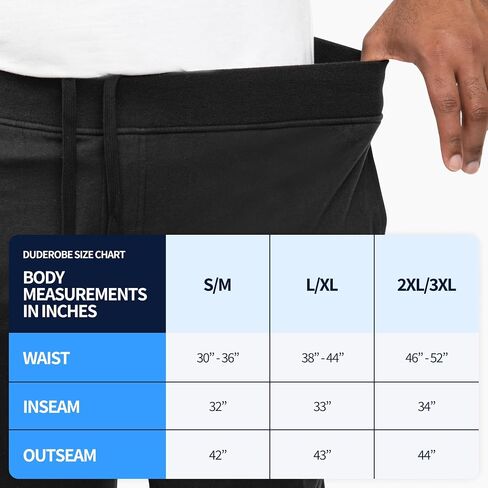 DudeRobe Men’s Black S/M Hooded Robe & S/M Casual SweatShorts with Drawstring from Shark Tank! Comfy & Absorbent Cotton Robe for After Shower in Saudi Arabia