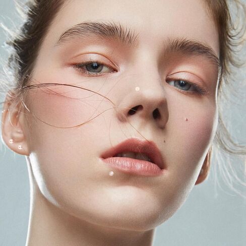 Clear Earrings Plastic Earrings for Sports Work School Surgery MRI Mix Set Plastic Clear Piercing Retainer Piercing Jewelry Clear Cartilage Helix Tragus Conch Daith Ear Lobe Eyebrow Septum Nose Lip Labret Monroe Medusa Piercing Retainer 16G 6mm 8mm 10mm B in Saudi Arabia